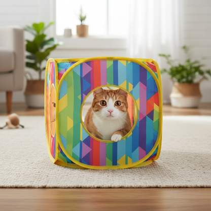 猫咪从窗口探头