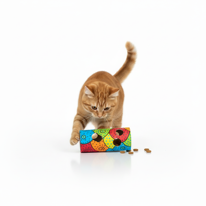 橘猫滚动玩具